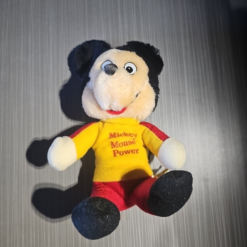 VINTAGE Knickerbocker Walt Disney MICKEY MOUSE Plush/Beenieβ Toy